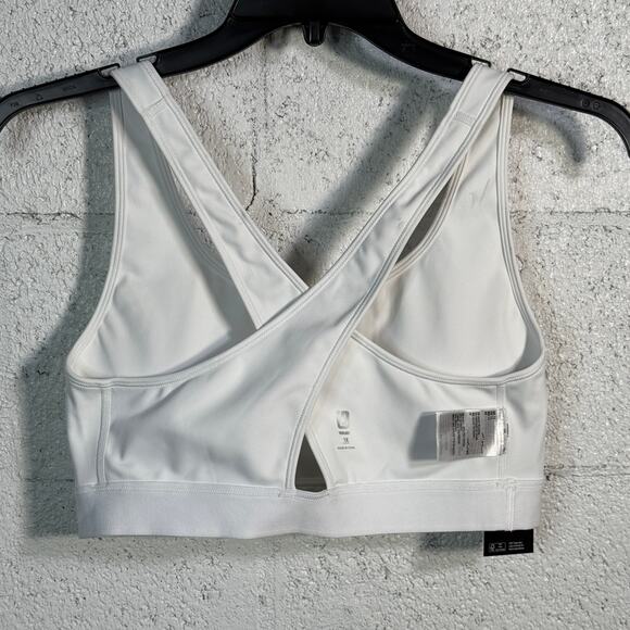 Ideology Plus Size Medium Impact Sports Bra, White 1X - Picture 6 of 7